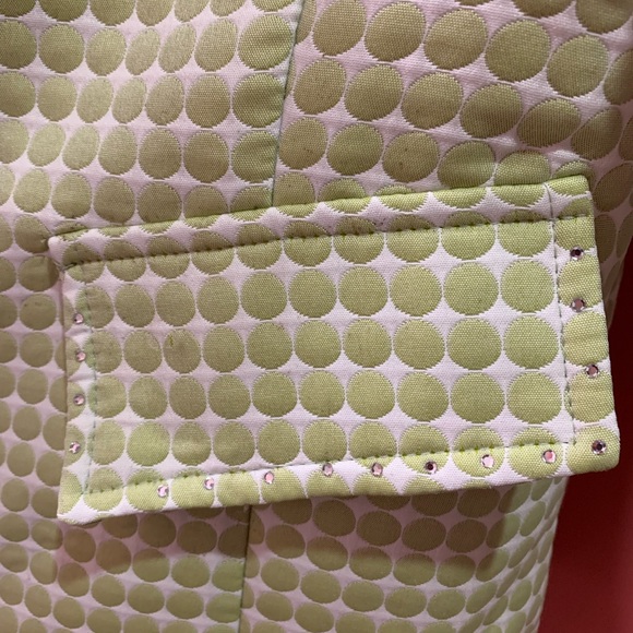 Lime Green/white jacket by Jackets Galore - Picture 3 of 4